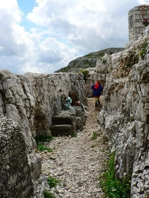 Monte Ortigara - trincea