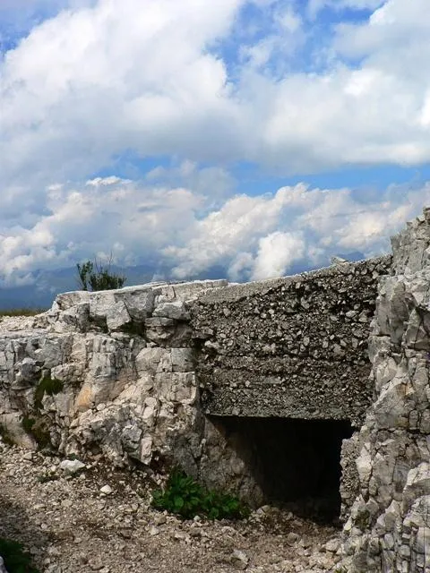 Monte Ortigara - trincea