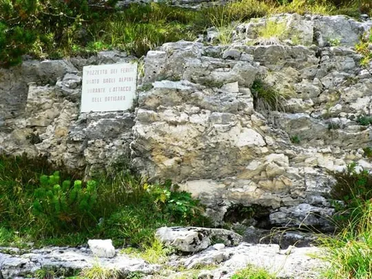 Monte Ortigara - ricordo del passato