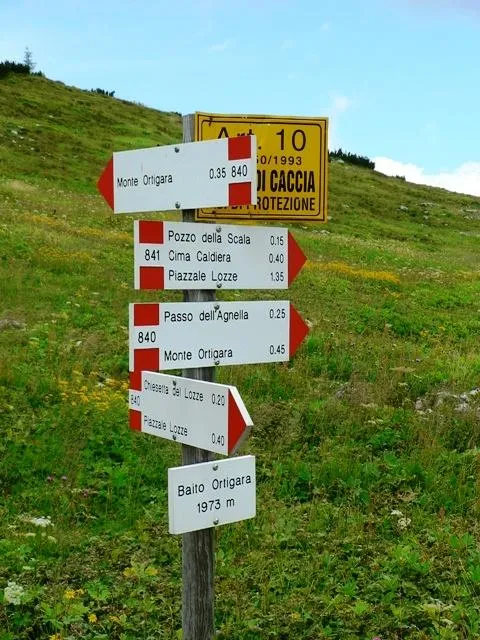 Monte Ortigara - bivio al baito