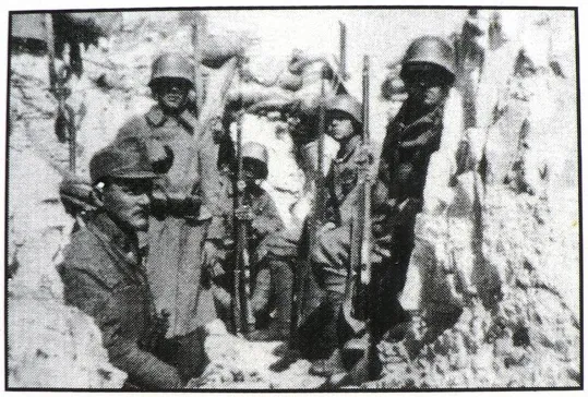 Monte Ortigara - trincea austroungarica