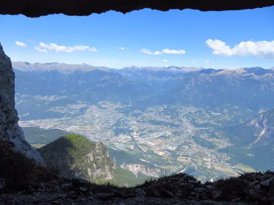 Panorama da una feritoia