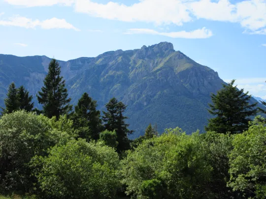 Panorama verso il Becco di Filadonna