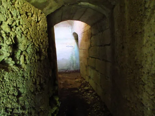 Interno della galleria