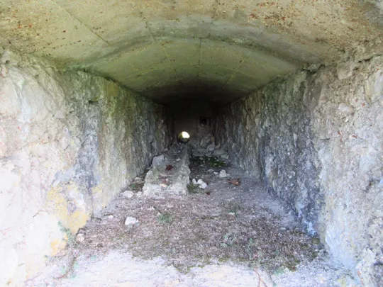 Foro di uscita di un tubo ottico