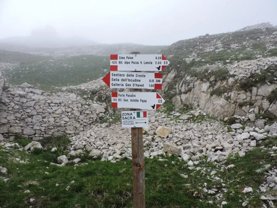 Pasubio - In vista al Cogolo Alto