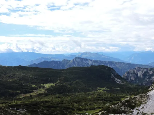 Panorama dal Dente Austriaco