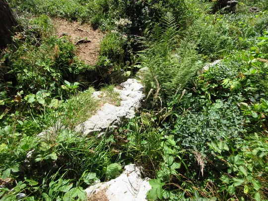 Passaggio sopra ad un crepaccio