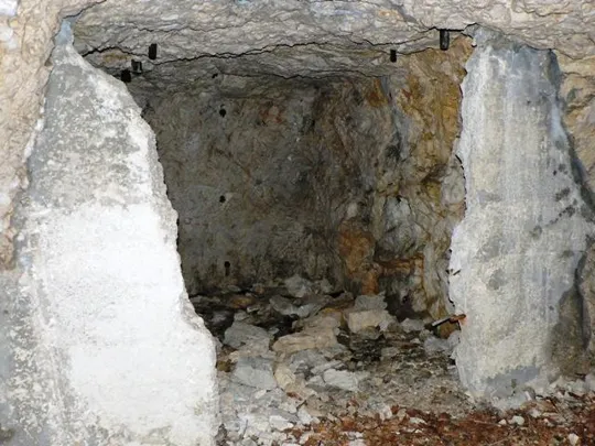 Novegno - Priaforà - complesso per le postazioni di batteria