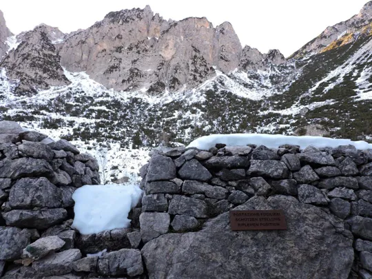 Trinceramenti sul Colle della Gazza