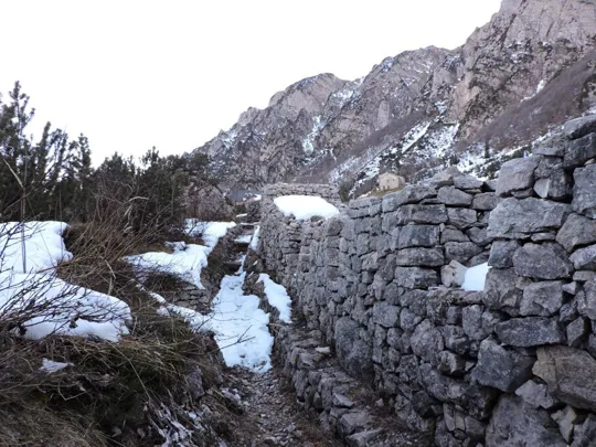 Trinceramenti sul Colle della Gazza