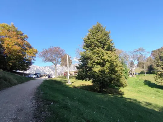 Nei pressi di malga Morando