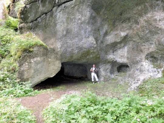 Busa dei Briganti - prospettiva sulle dimensioni