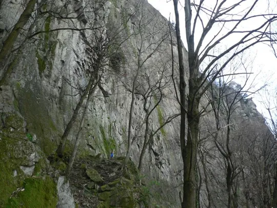 Rocca Pendice - Versante roccioso