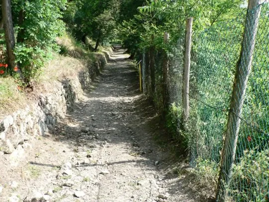 Rocca Monselice - Salita al Mastio Federiciano