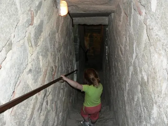 Rocca Monselice - Scale interne al Mastio Federiciano