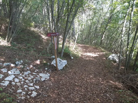 Incrocio verso la calcara