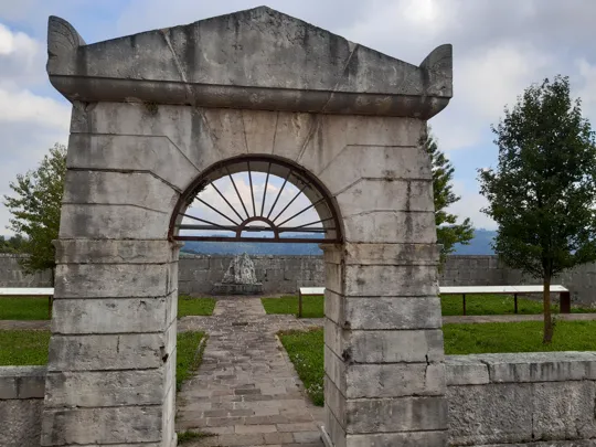 Ingresso del Giardino della Memoria