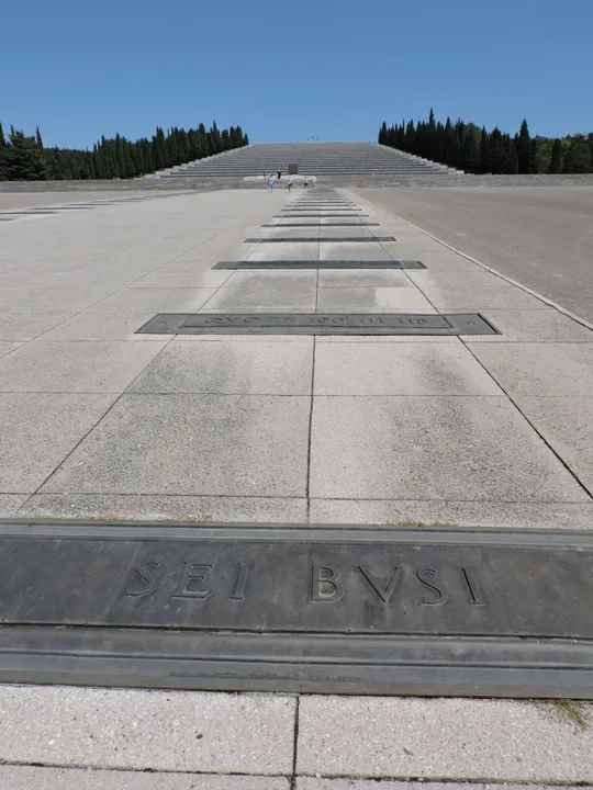 Sacrario di Redipuglia - la Via Eroica