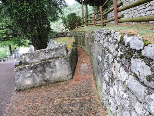 Sacrario di Rovereto - trincea