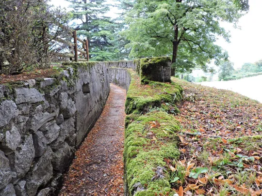 Sacrario di Rovereto - trincea