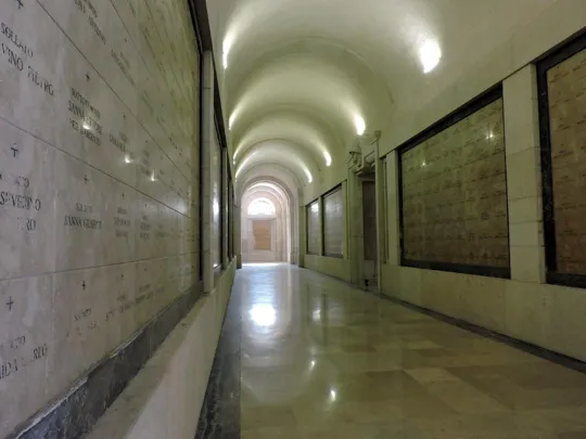 galleria del Sacrario Militare di Asiago