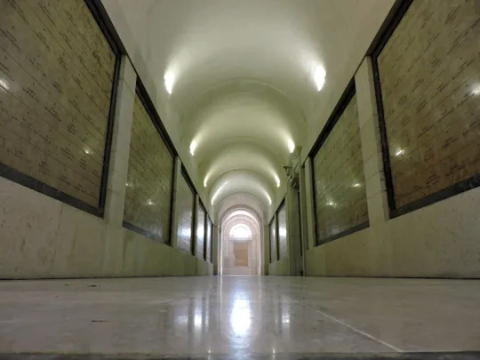 galleria del Sacrario Militare di Asiago