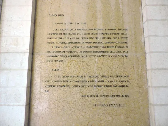 proclama di Vittorio Emanuele