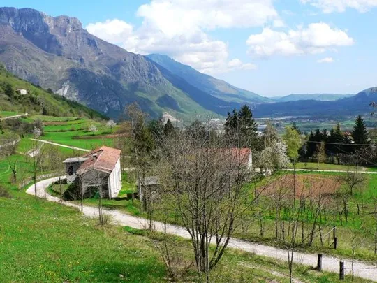 Batteria S.Rocco - Panorama verso Arsiero