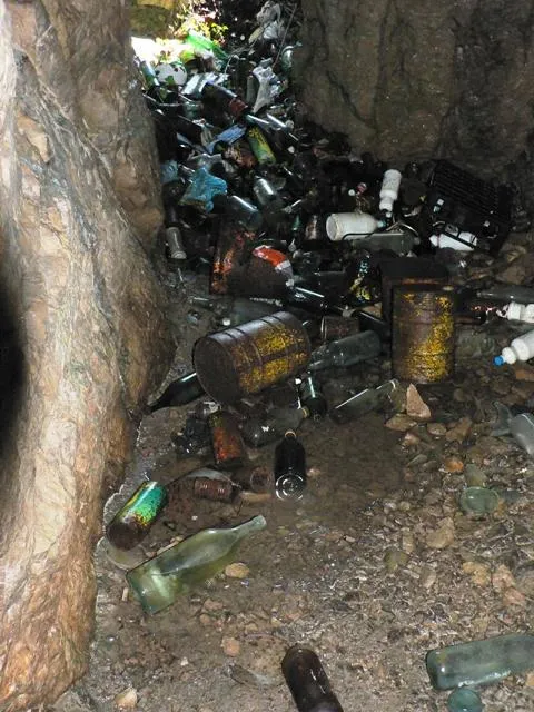 Batteria S.Rocco - Interno del Rifugio