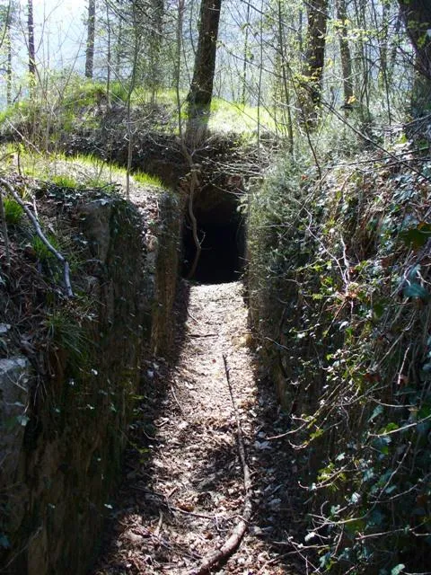 Batteria S.Rocco - Passaggi tra le postazioni