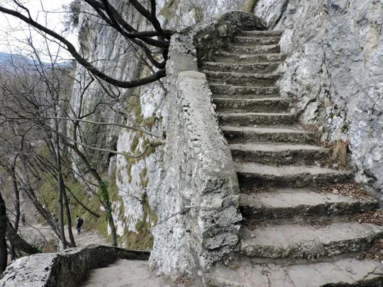 Santuario Madonna della Corona - Scalinata