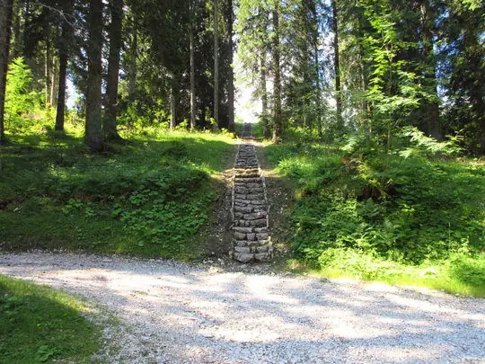 Dettaglio della scala