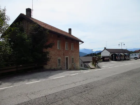 La strada di accesso