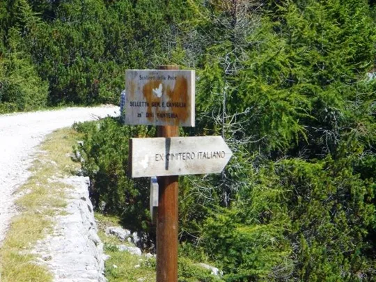 Selletta Caviglia - verso il cimitero