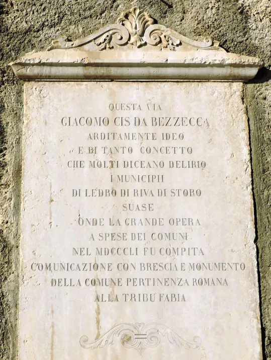 Sentiero del Ponale - Giacomo Cis da Bezzecca