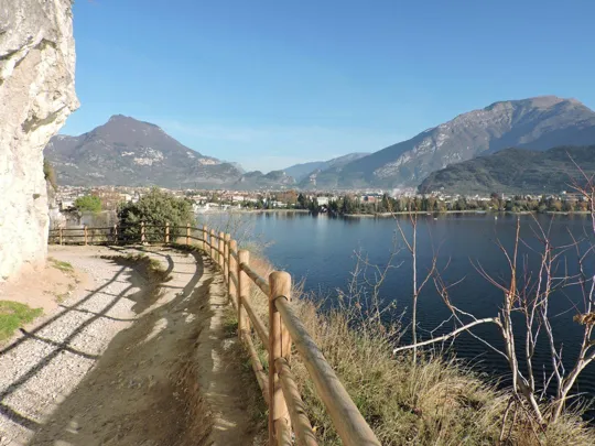 Sentiero del Ponale - veduta verso Riva del Garda