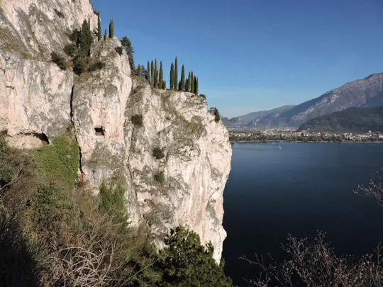 Sentiero del Ponale - veduta verso Riva del Garda