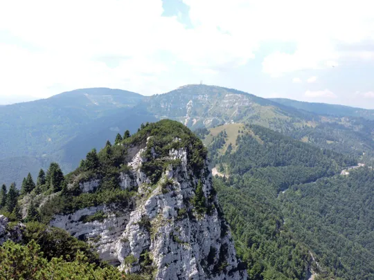 Sullo sfondo monte Toraro e Campomolon
