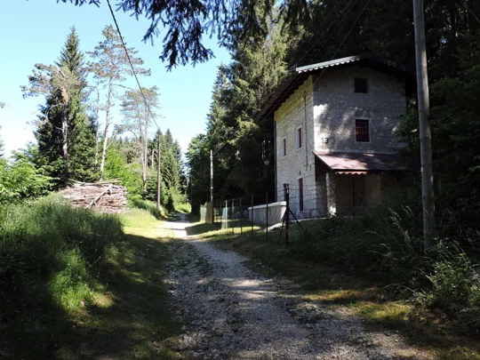 Dettaglio del percorso verso Treschè Conca