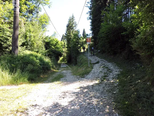 Deviazione prima di Treschè Conca