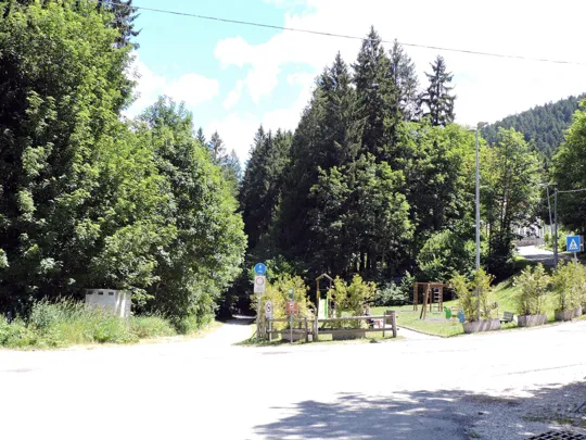 Fine della strada asfaltata