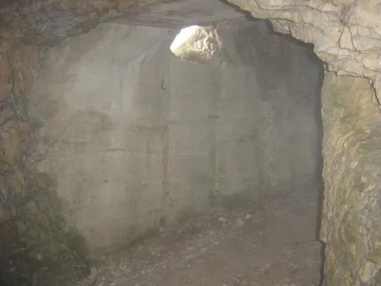 20ª galleria CADORNA, mt.86