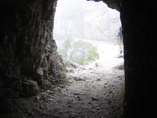 20ª galleria CADORNA, mt.86