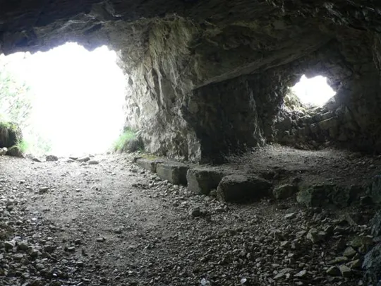 8ª galleria GENERALE CANTORE (galleria cannoniera), mt.23