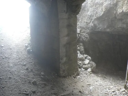 19ª galleria RE, mt.318