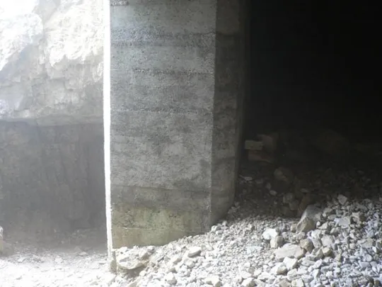 19ª galleria RE, mt.318