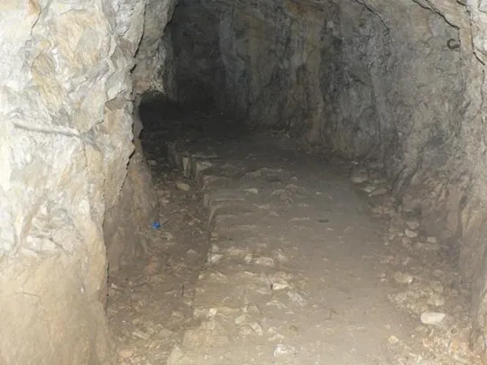 34ª galleria GENERALE GIUSTETTI, mt.132