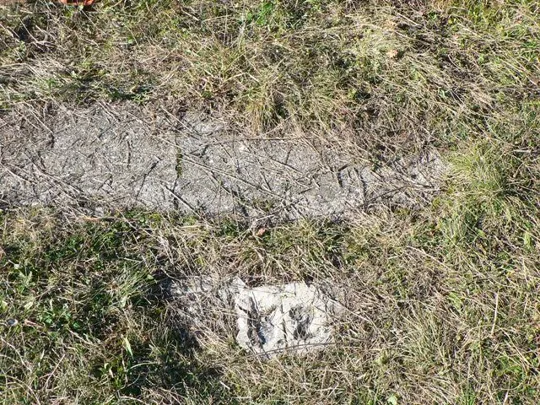 Monte Summano - postazioni per cannoni