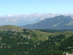 Monte Toraro - Panorama verso Folgaria